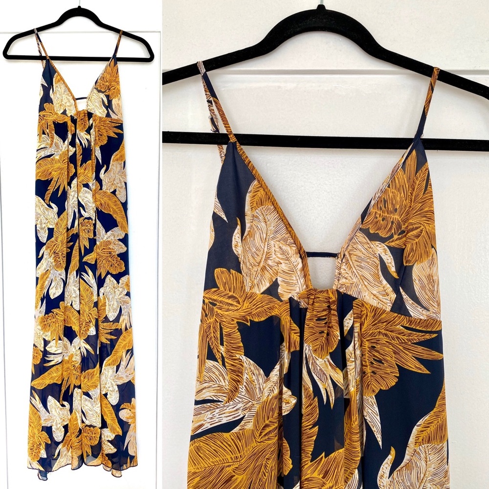 bishop + young Floral Maxi Dress